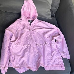 Pink Hooded Jacket